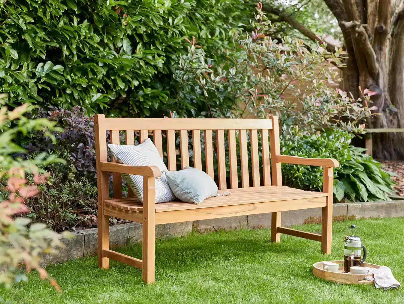 Kingston 150cm Bench in Mahogany