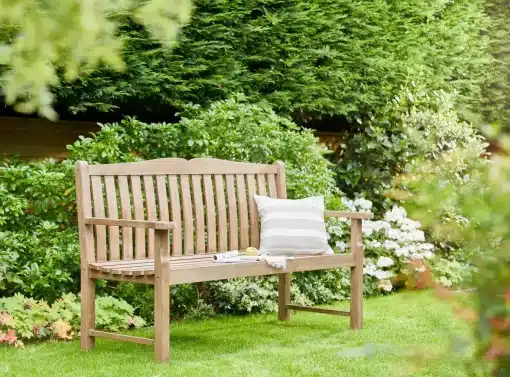 Mayfield 120cm Bench FSC Acacia Wood Teak Look