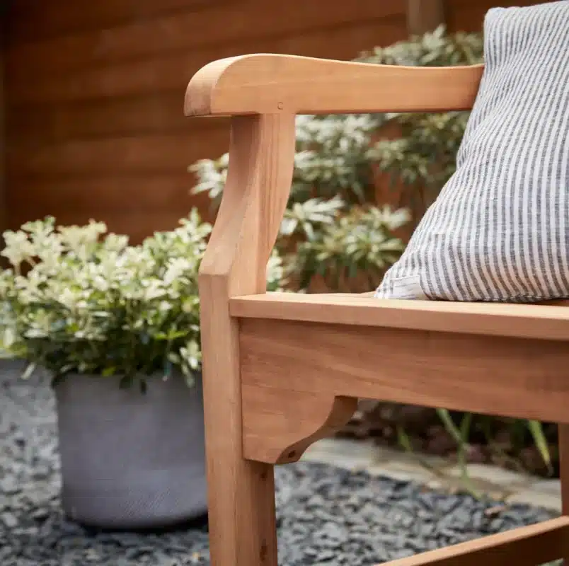Kingsbury 120cm Bench in Mahogany