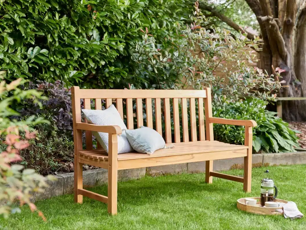 Kingston 120cm Bench in Mahogany