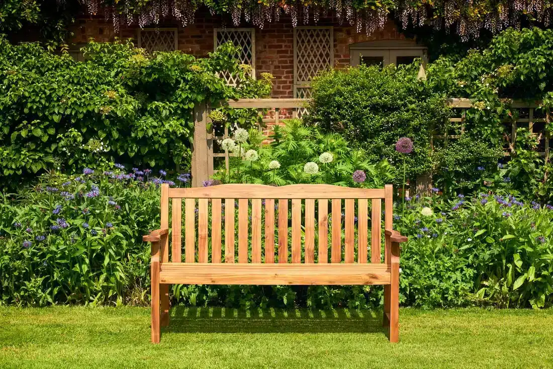 Mayfield 150cm Bench FSC Acacia Wood Teak Look