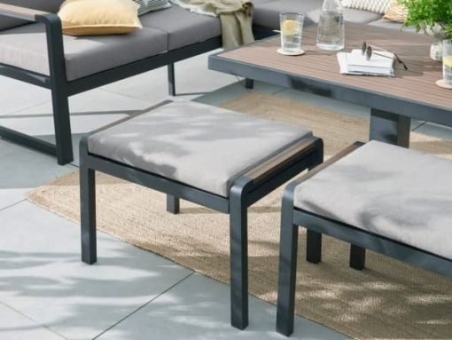 Hemsby Large Corner With Gas Height Adjustable Table
