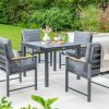 Norfolk Leisure Bellmount 4 Seater Outdoor Dining Set