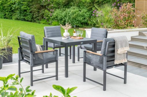 Norfolk Leisure Bellmount 4 Seater Outdoor Dining Set
