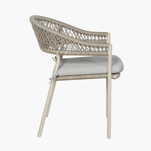 Pacific Lifestyle Osaka Latte Outdoor 6 Seater Dining Set