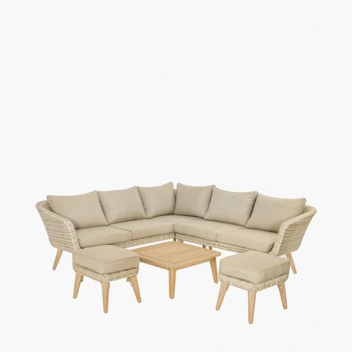 Pacific Lifestyle Cabon Outdoor Corner Seating Set