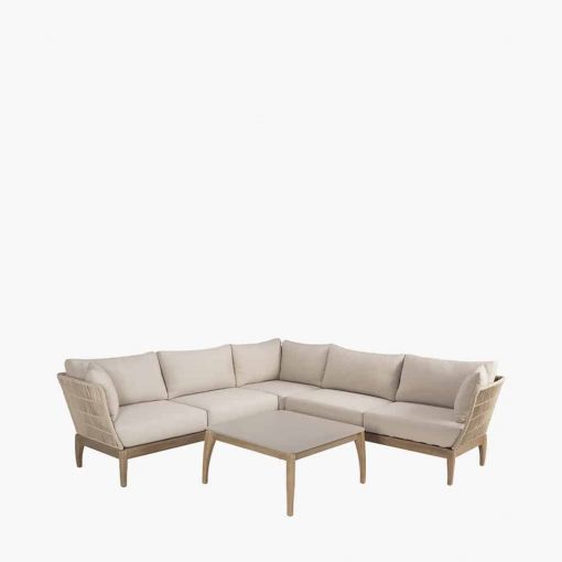 Pacific Lifestyle Moeven Outdoor Corner Seating Set