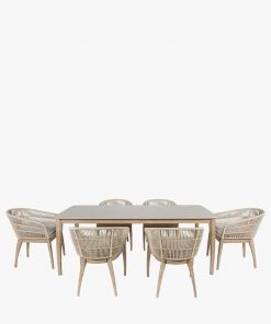 Moeven Outdoor 6 Seater Dining Set