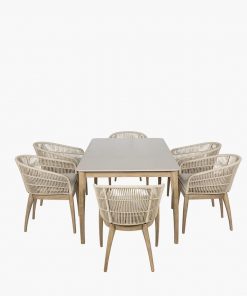 Moeven Outdoor 6 Seater Dining Set
