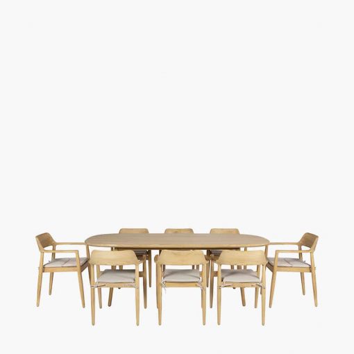 Pacific Lifestyle Salita Outdoor 8 Seater Dining Set