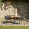Pacific Lifestyle Dakota Black Outdoor 4 Seater Dining Set
