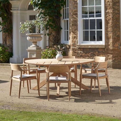 Pacific Lifestyle Reuleaux Outdoor 6 Seater Dining Set
