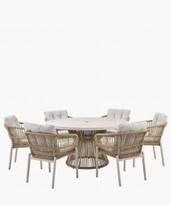 Pacific Lifestyle Martic Outdoor 6 Seater Dining Set
