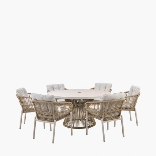 Pacific Lifestyle Martic Outdoor 6 Seater Dining Set