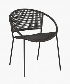 Pacific Lifestyle Dakota Black Outdoor Bistro Set