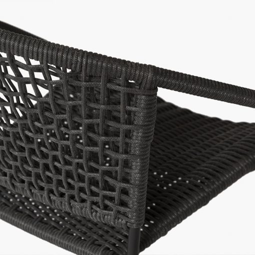 Pacific Lifestyle Dakota Black Outdoor Bistro Set