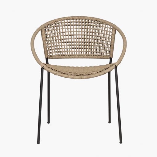 Pacific Lifestyle Dakota Natural Wheat Outdoor Bistro Set