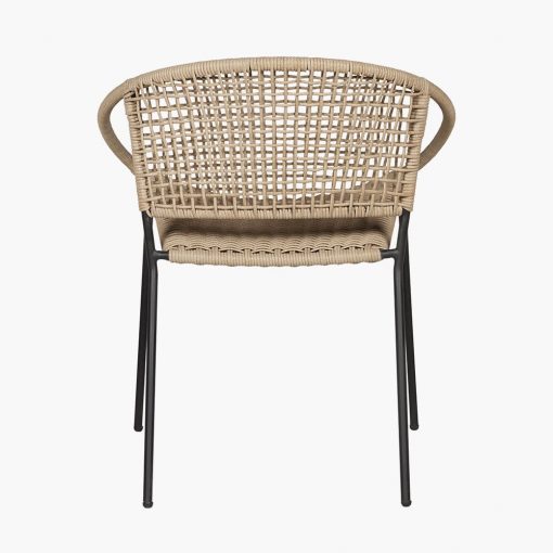 Pacific Lifestyle Dakota Natural Wheat Outdoor Bistro Set
