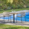 Pacific Lifestyle Dakota Natural Wheat Outdoor Bistro Set