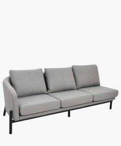 Pacific Lifestyle Nevada Putty Large Outdoor Corner Seating Set with Adjustable Table