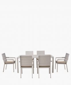 Pacific Lifestyle Aruba Outdoor 6 Seater Dining Set