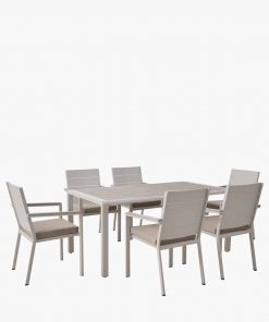 Pacific Lifestyle Aruba Outdoor 6 Seater Dining Set