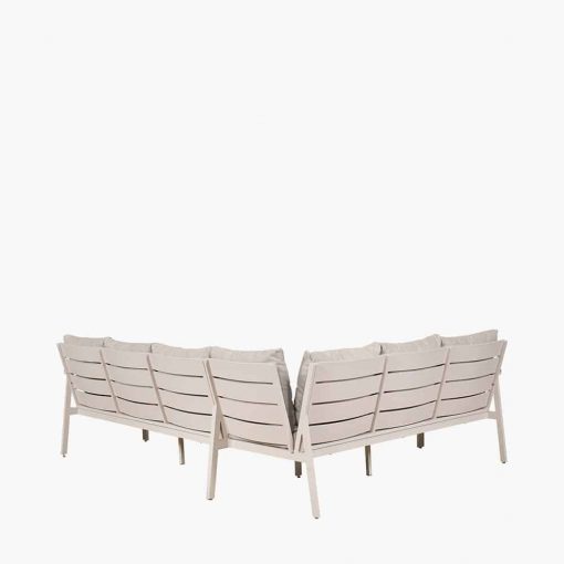 Pacific Lifestyle Aruba Outdoor Corner Seating Set with Adjustable Table