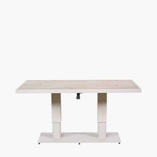 Pacific Lifestyle Aruba Outdoor Corner Seating Set with Adjustable Table
