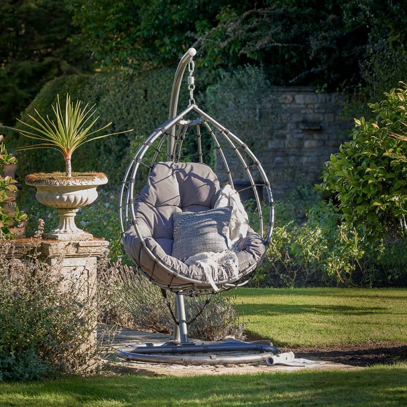 Pacific Lifestyle Blake Anthracite Outdoor Hanging Chair