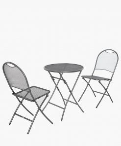 Pacific Lifestyle Café Latte Balcony Folding Round Set